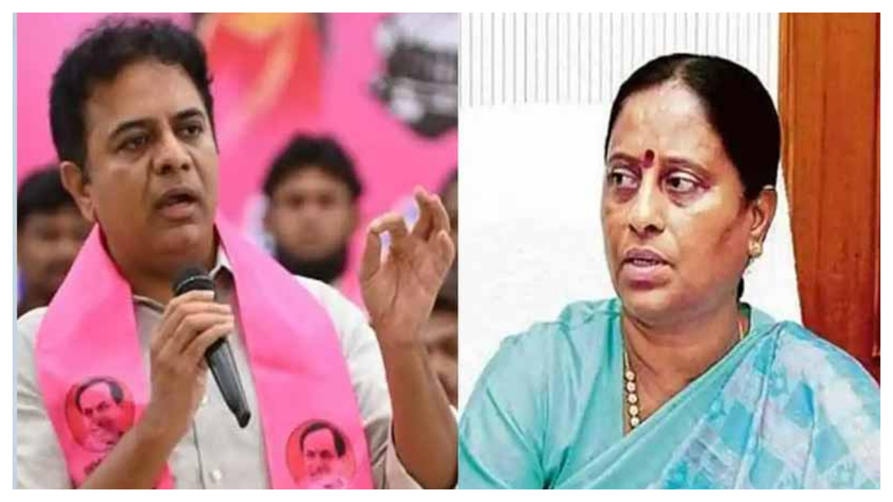 మంత్రి కొండా సురేఖపై కేటీఆర్ ఆగ్రహం.. నాంపల్లి కోర్టు లో పరువునష్టం దావా