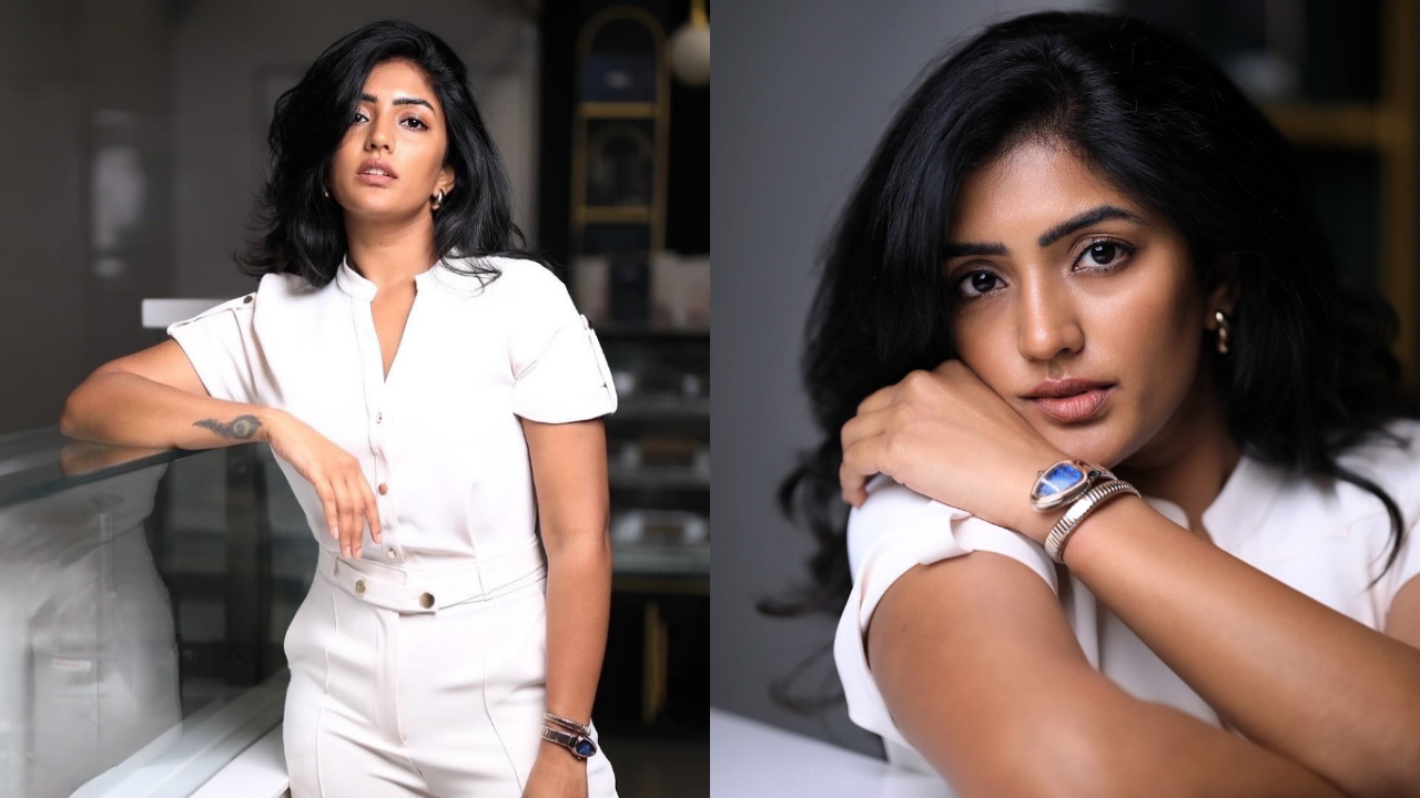 Eesha Rebba | వైట్ డ్రెస్‌లో ఈషా రెబ్బ స్టైలిష్ అండ్  క్లాసిక్ లుక్