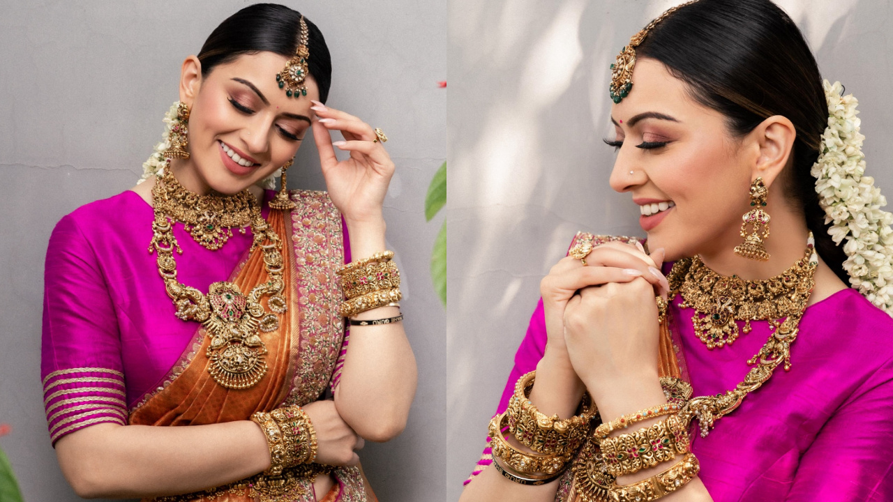 Hansika Motwani | సంప్రదాయపు అందం.. హన్సిక మోత్వానీ సొంతం
