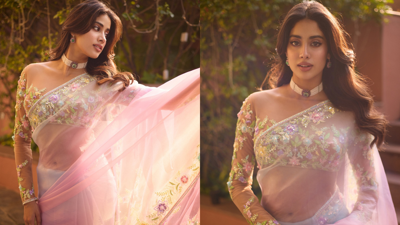 Janhvi Kapoor | సంప్రదాయ చీరలో జాన్వీ క‌పూర్ – కొత్తగా, క్యూట్‌గా, ట్రెండీగా! ఈ లుక్‌కి అందరూ ఫిదా అవ్వాల్సిందే