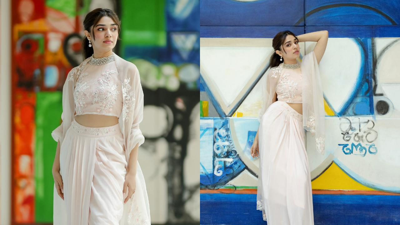 Krithi Shetty | స్టైలిష్ డ్రెస్‌లో కృతి శెట్టి ఇన్‌స్టాగ్రామ్ ఫొటోస్