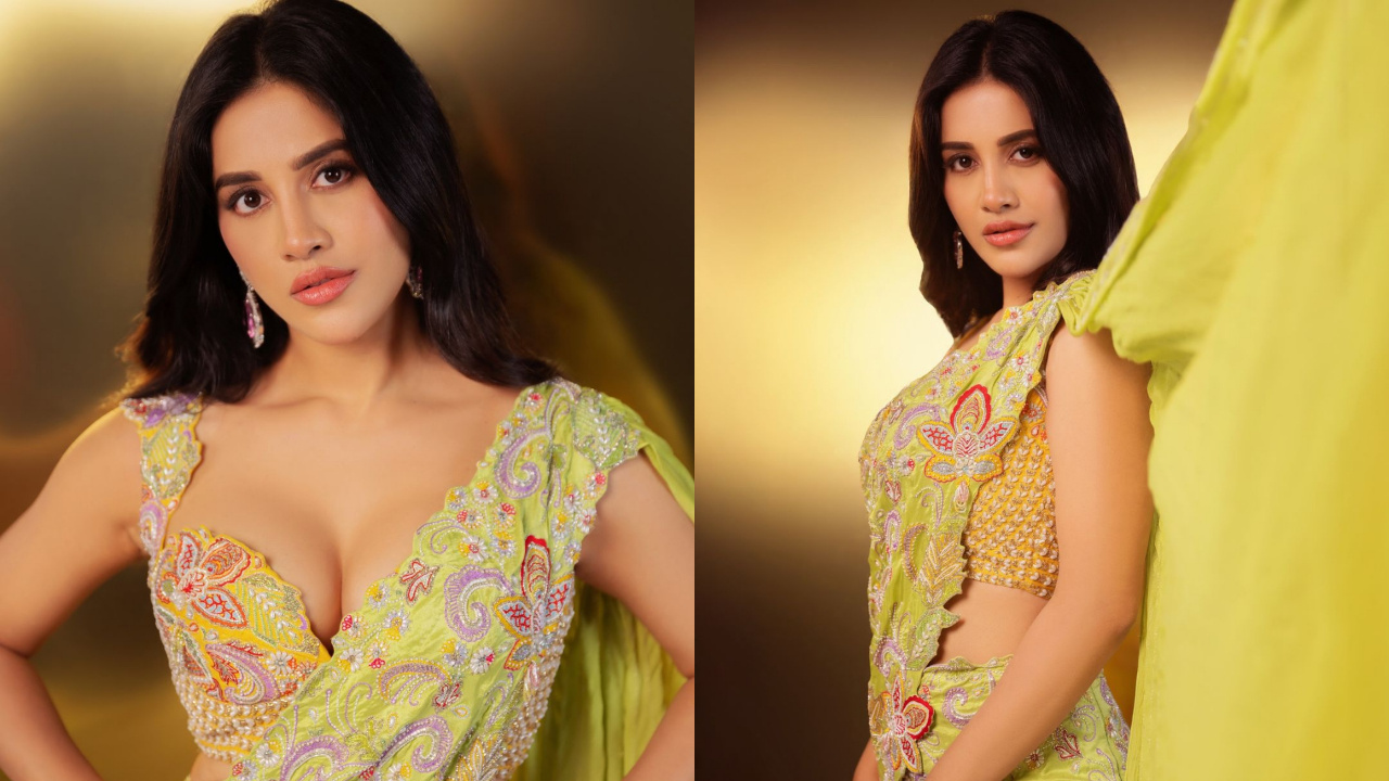 Nabha Natesh | ట్రెండింగ్ శారీ.. హట్ ఫోజులో నభా నటేష్