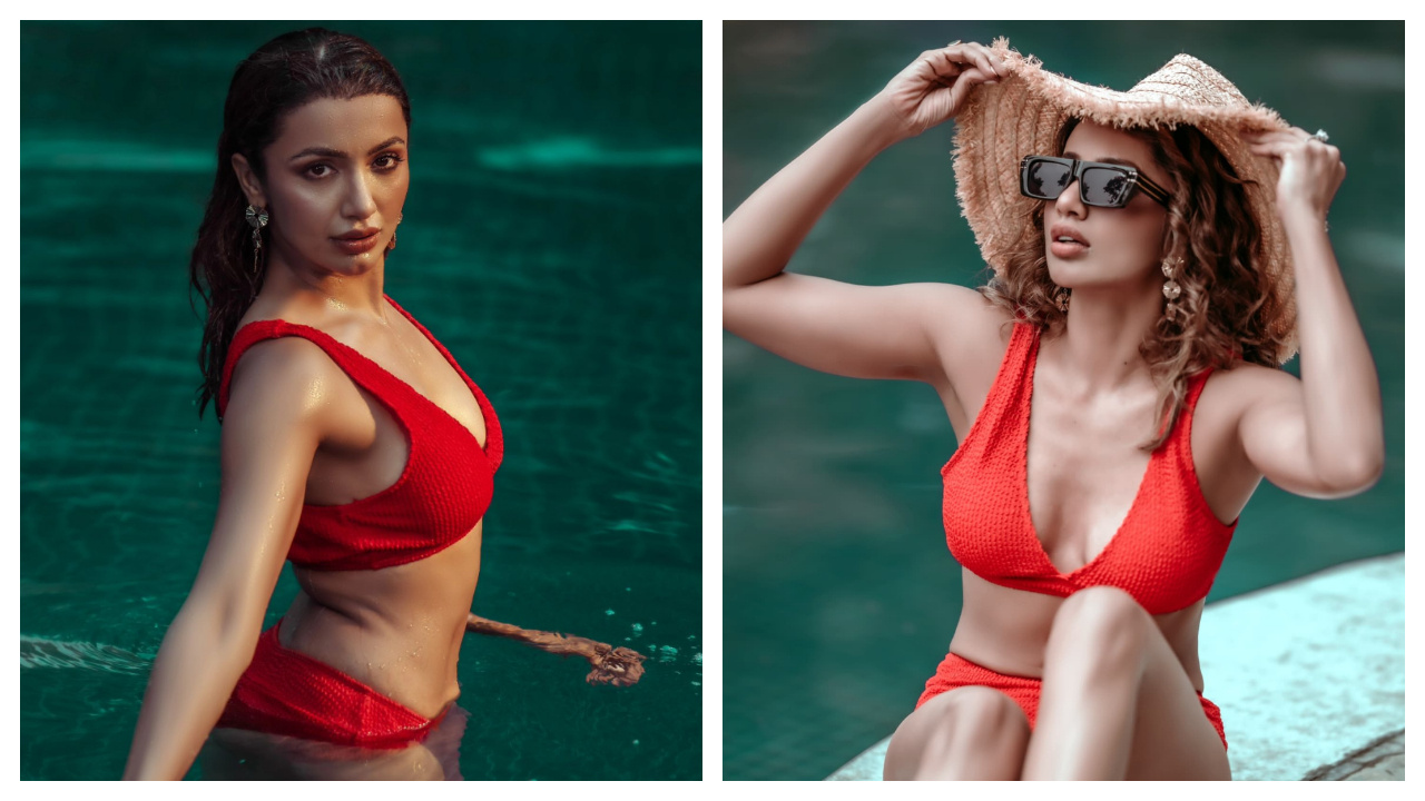 Tejaswi Madivada | పూల్‌లో చల్లగా, లుక్‌లో హాట్‌గా కనిపిస్తున్నా తేజస్వి మదివాడ ఫోజులు 