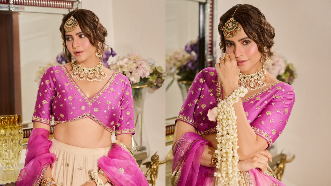 aamna sharif | ట్రెండీ కలర్ కాంబినేషన్ తో ట్రెడిషనల్‌ లుక్‌.. ఆమ్నా షరీఫ్