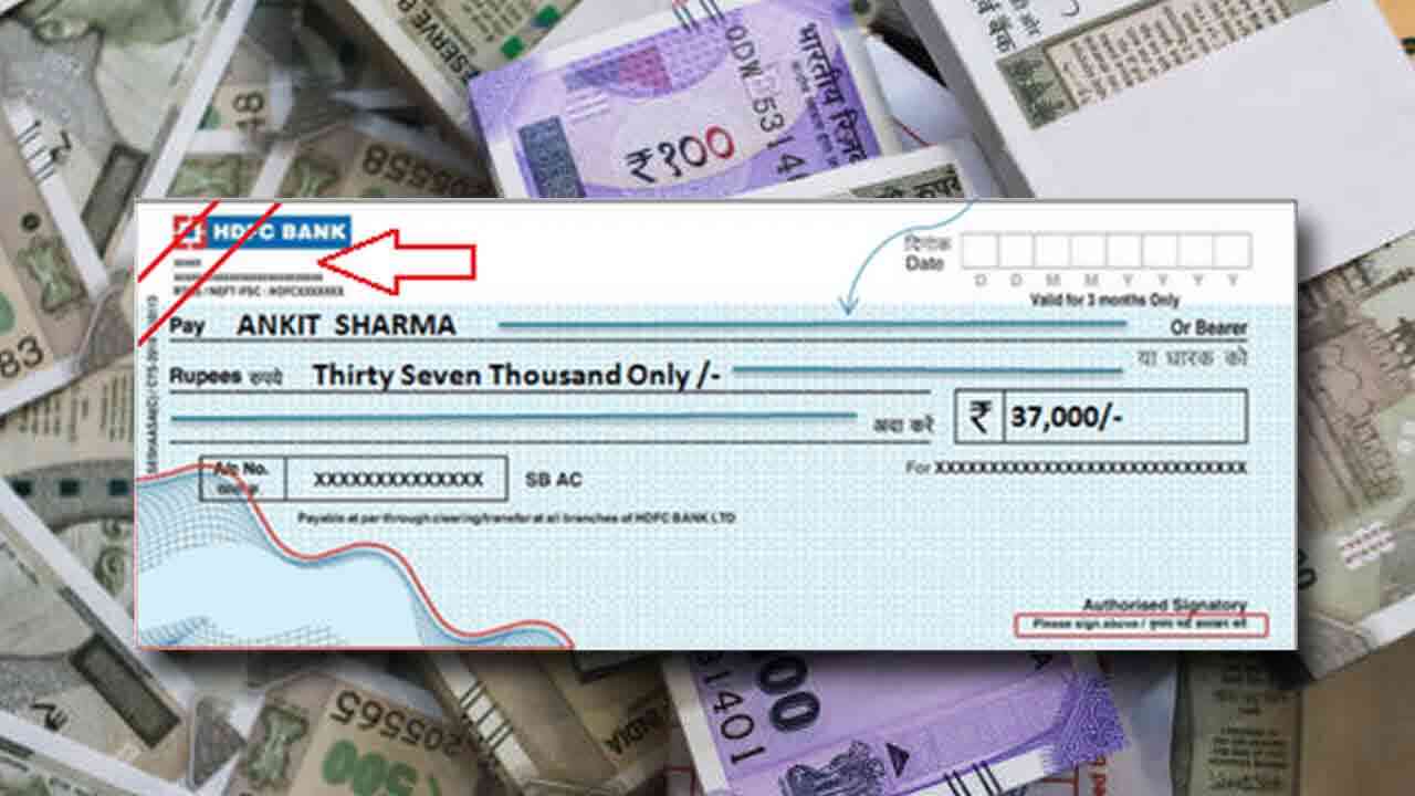 crossed cheque