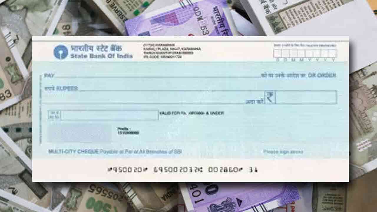 open cheque