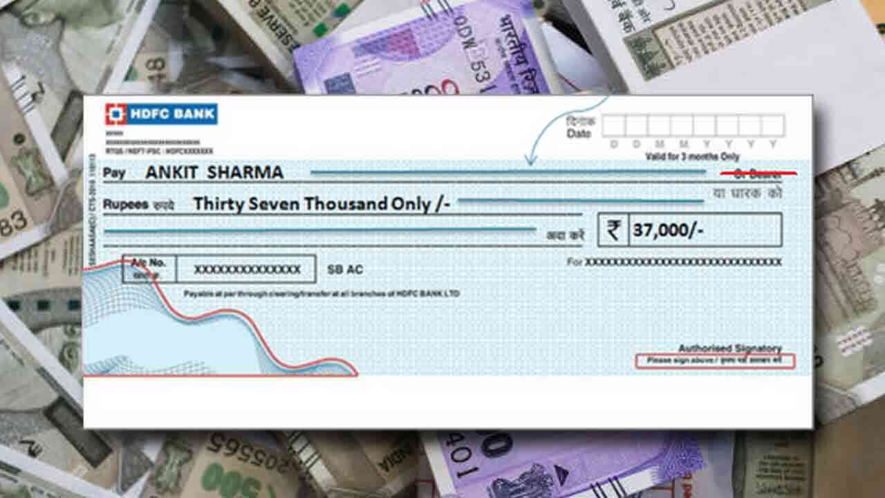 order cheque