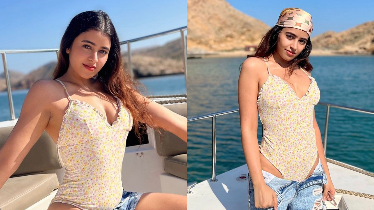 shobhita rana |  బోటుపై  హాట్ అందాలు ఆరబోస్తున్న శోభితా రాణా