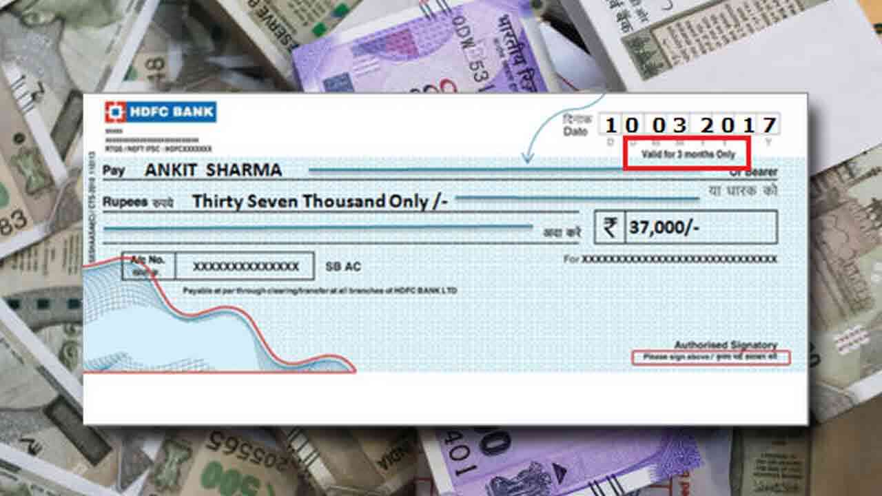 Stale cheque