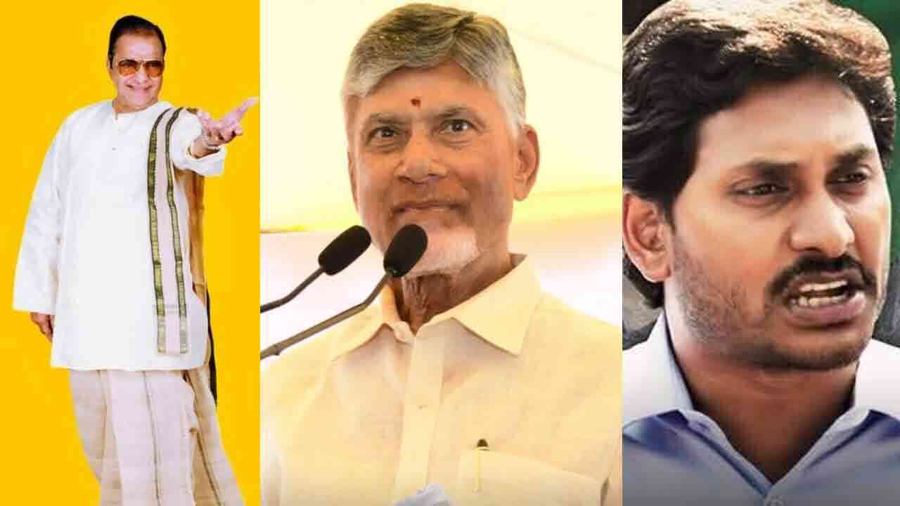 ఎన్టీఆర్‌కు మించి చంద్రబాబు నటన.. వైసీపీ అధినేత జగన్ సెటైర్లు