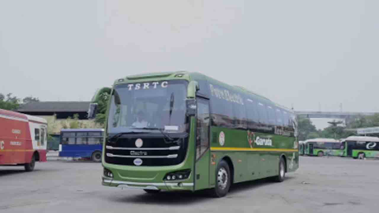 ﻿Hyderabad vijayawada TSRTC | హైదరాబాద్ విజయవాడ మధ్య ప్రతి 20 నిమిషాలకో ఎలక్ట్రిక్ ఏసీ బస్సు