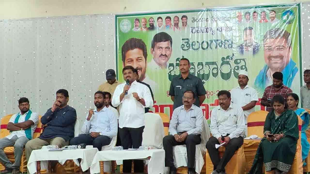 భూ సమస్యలకు పరిష్కారం భూ భారతి : చొప్పదండి ఎమ్మెల్యే మేడిపెల్లి సత్యం