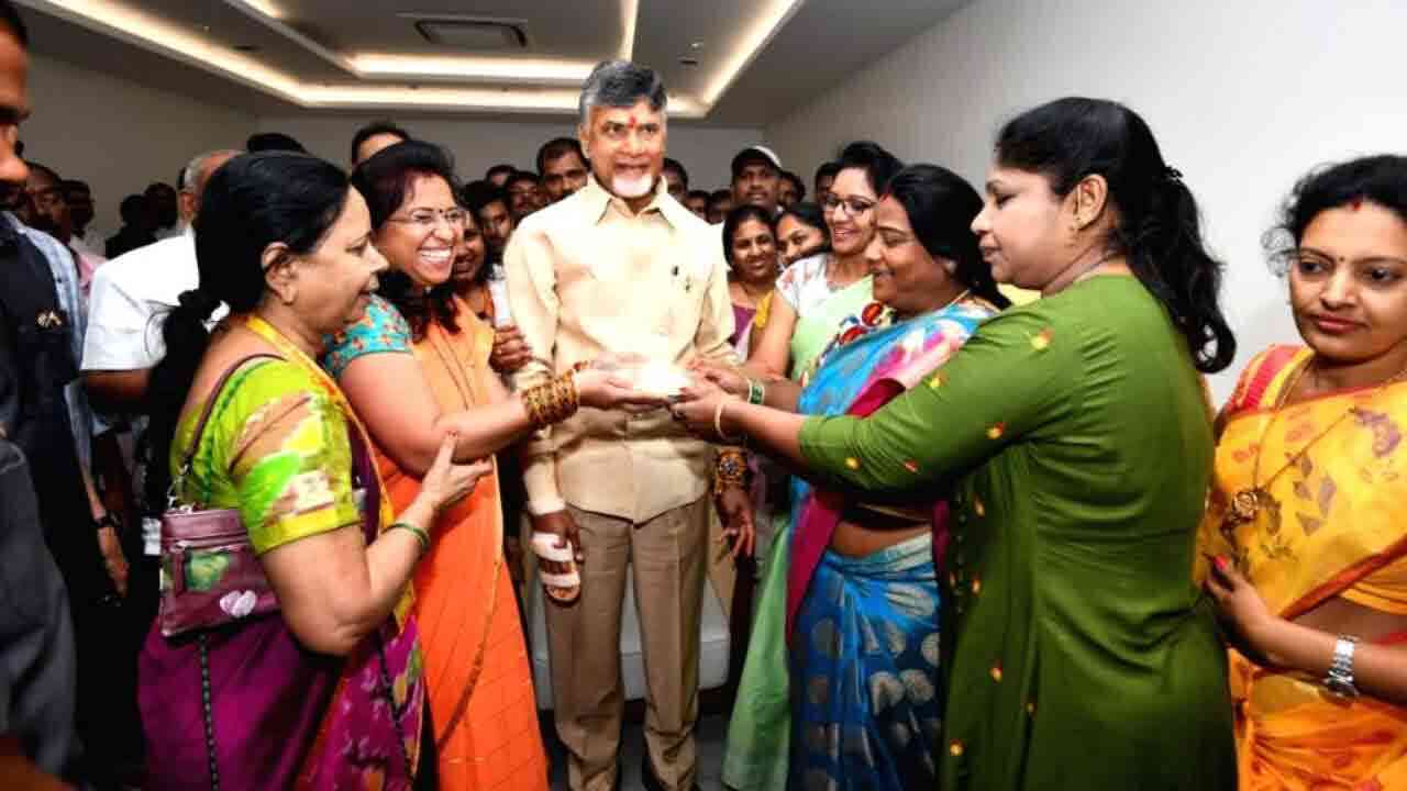 నేడు మహిళలతో సీఎం చంద్రబాబు ముఖాముఖి.. మహిళా దినోత్సవ వేడుకలు 