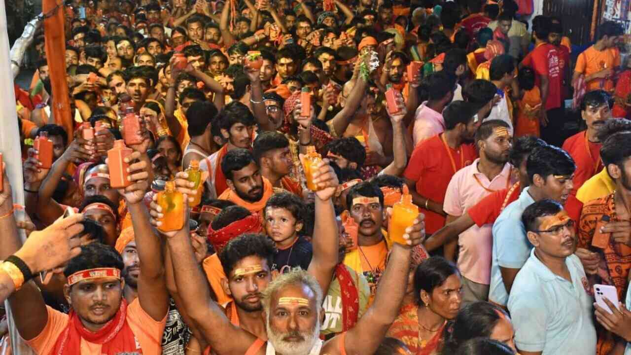 Bihar: ఆలయంలో ఘోర ప్రమాదంలో..తొక్కిసలాటలో ఏడుగురు  మృతి