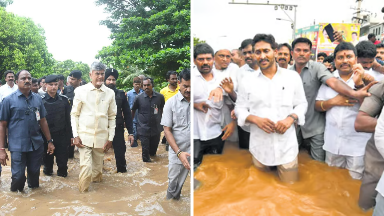 వరదలపై ఏపీలో రాజకీయం.. విమర్శ, ప్రతి విమర్శలతో రాజకీయ వేడి