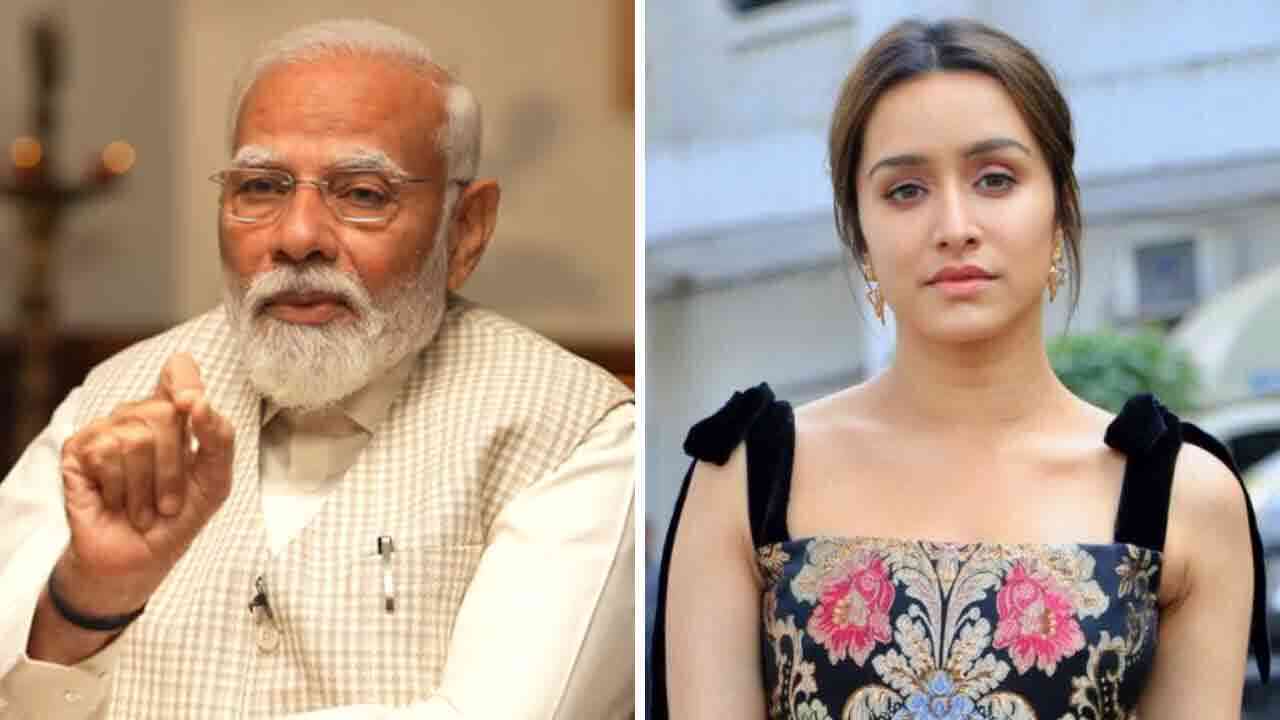 ప్రధాని నరేంద్ర మోడీని మించిపోయిన బాలీవుడ్ హీరోయిన్ శ్రద్ధ కపూర్ పాపులారిటీ