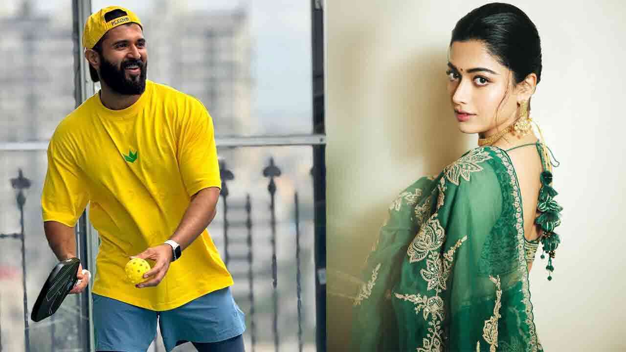 విజయ్ దేవరకొండ ఇన్ స్పోర్ట్స్ మోడ్.. రష్మిక మందన్నా ఇన్ శారీ మూడ్..