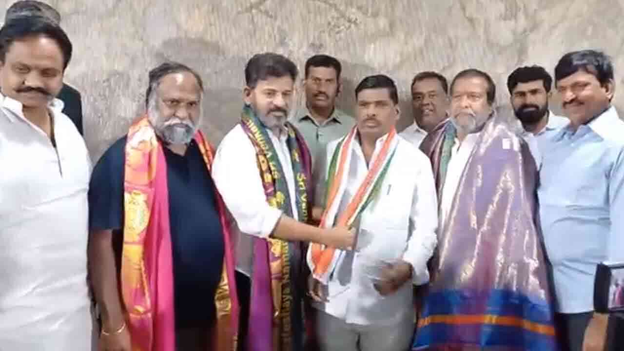 కాంగ్రెస్‌లోకి బీఆర్ఎస్ ఎమ్మెల్యే గూడెం మహిపాల్ రెడ్డి 