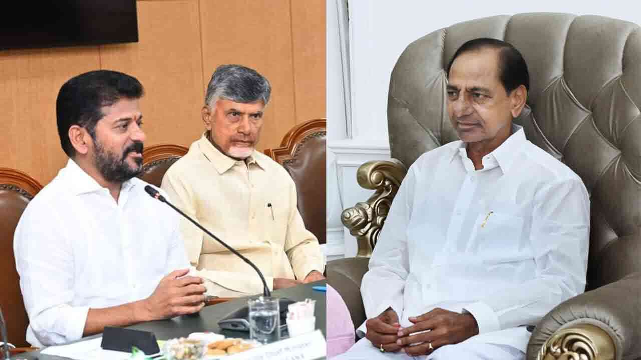 కేసీఆర్‌కు చంద్రబాబు, రేవంత్ రెడ్డి పాలాభిషేకం