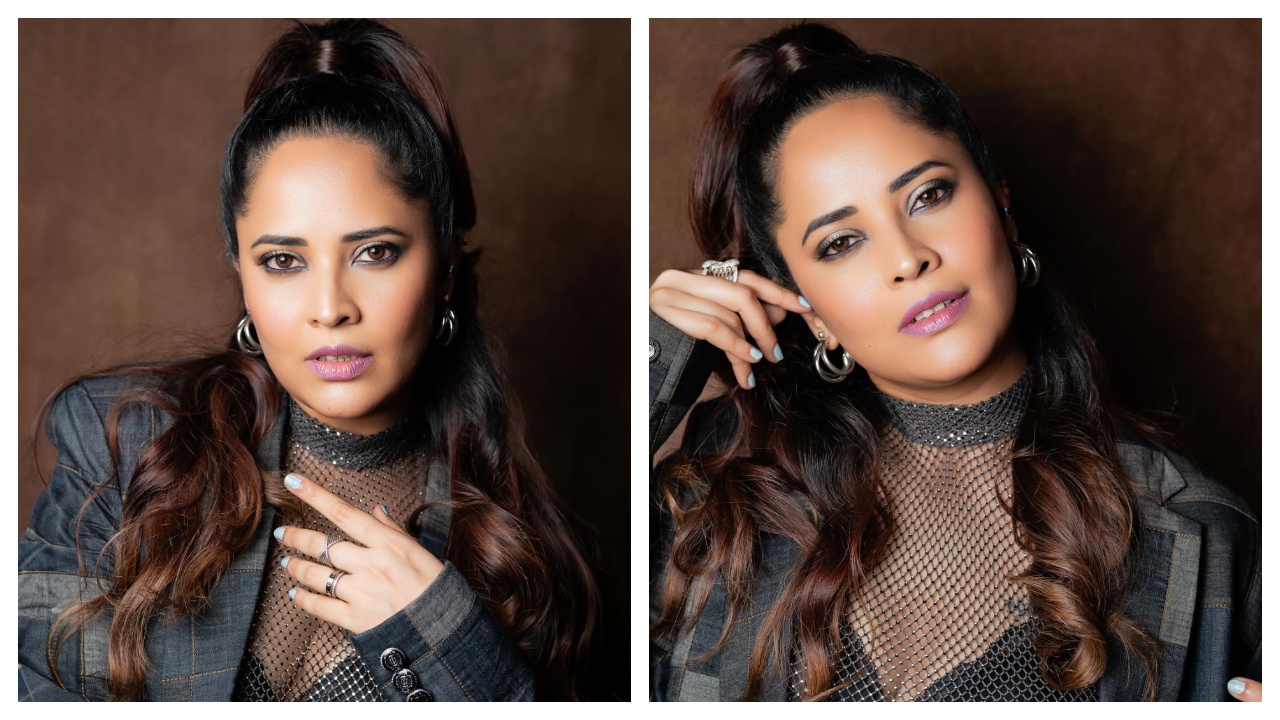  Anasuya | హాట్ లుక్‌తో కుర్రాళ్లను ఆకట్టుకుంటున్న  అనసూయ