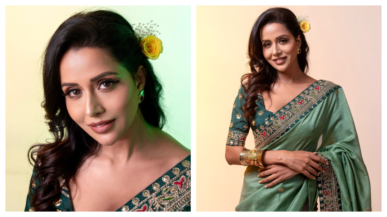 Raiza Wilson | గ్రీన్ కలర్ చీరలో అందాల ముద్దుగుమ్మ రైజా విల్సన్