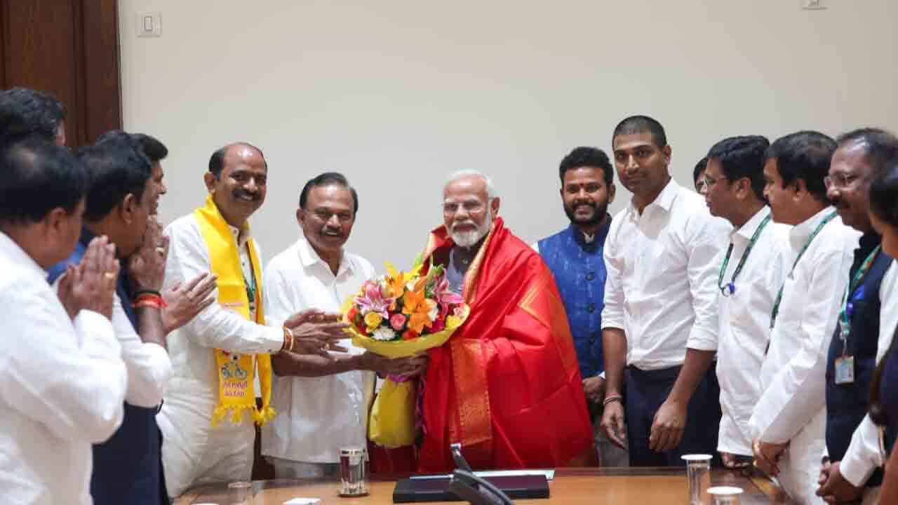 ప్రధాని మోదీని కలిసిన టీడీపీ ఎంపీలు.. ఆసక్తికరమైన వ్యాఖ్యలు చేసిన ప్రధాని