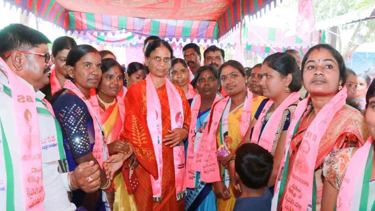 బీఆర్ఎస్ సర్కారు ప్రజా సంక్షేమ సర్కారు.. ప్రతి ఓటు కేసీఆర్‌కే: సబితా ఇంద్రారెడ్డి