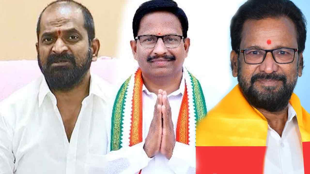 ﻿మహబూబ్‌నగర్‌లో ముగ్గురు శ్రీనివాస్‌ల పోటీ.. గెలుపు ఏ శ్రీనివాస్‌దో? 