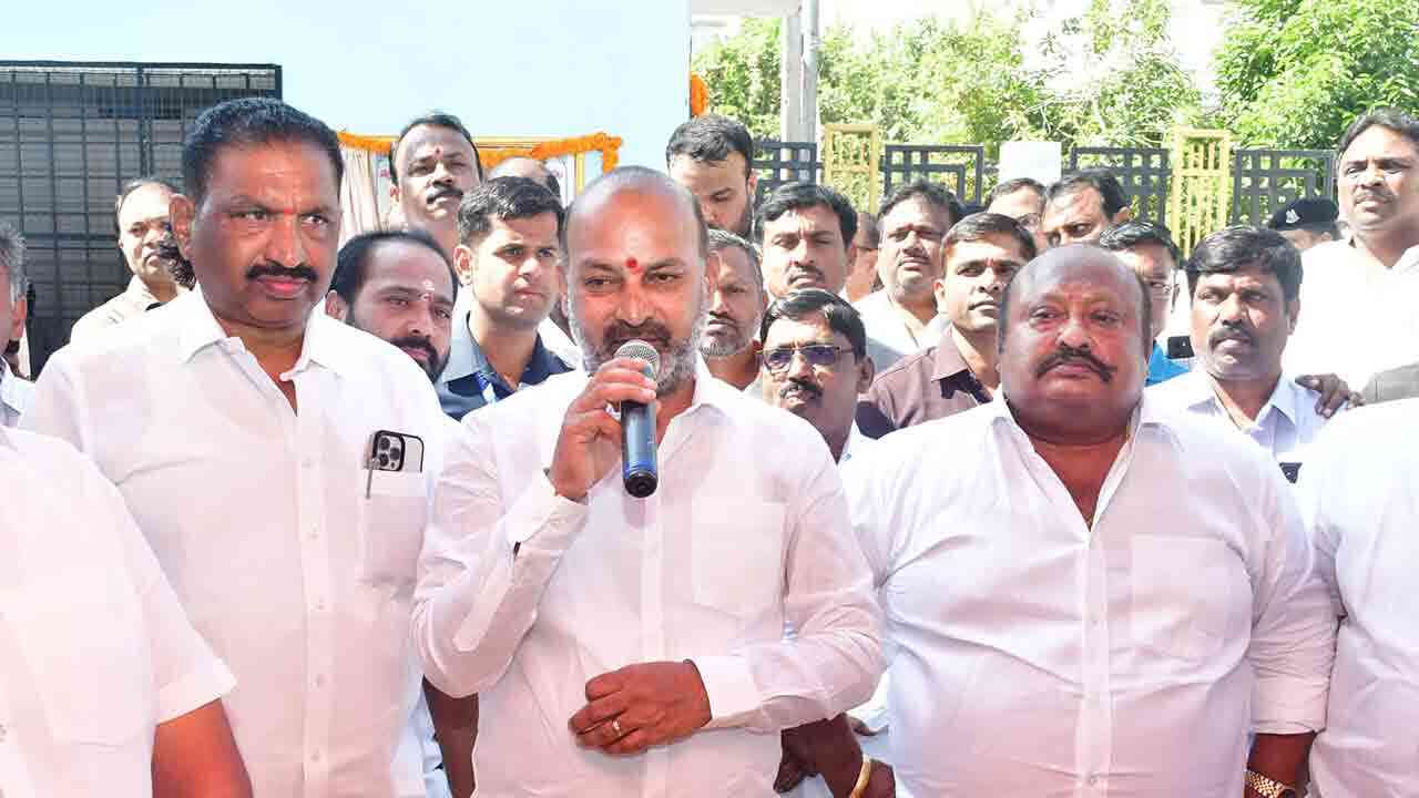 ఇక నుంచి ఆ పని చేయను.. కేంద్ర మంత్రి బండి సంజయ్ శపథం