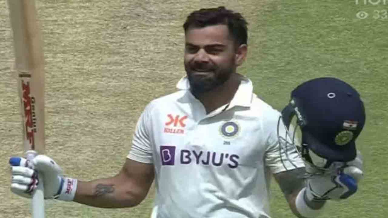 ﻿విరాట్‌ కోహ్లీ వీరోచిత సెంచరీ.. భారత్‌ తొలి ఇన్నింగ్స్‌ 571