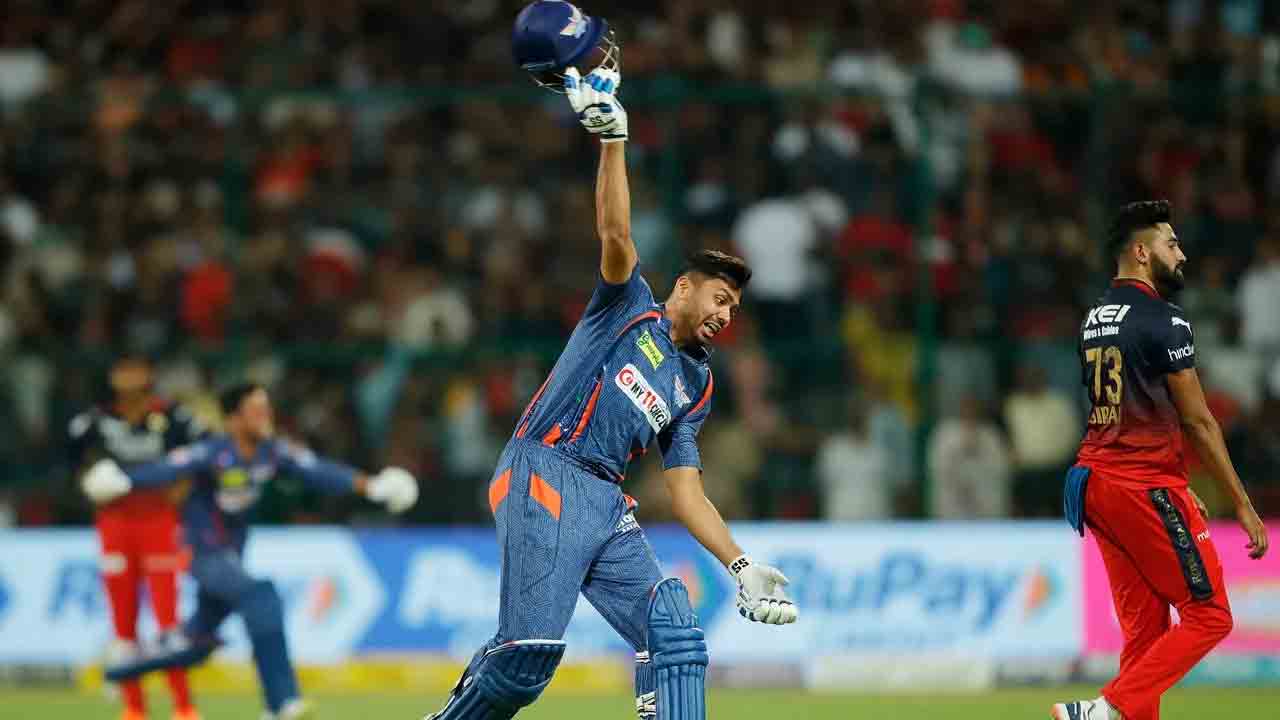 ﻿పూరన్‌కు పూనకాలు.. చిన్నస్వామిలో పరుగుల జడివాన.. ఉత్కంఠ పోరులో లక్నో చేతిలో ఆర్సీబీ చిత్తు