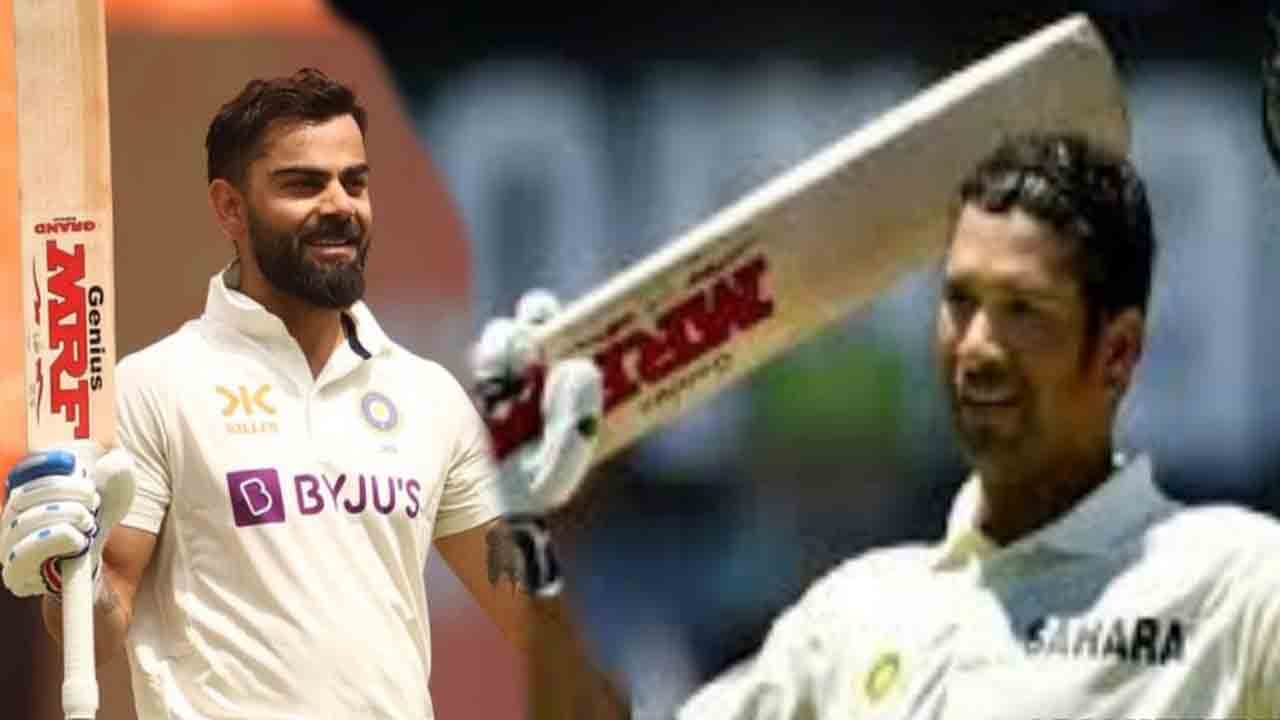 ﻿అచ్చం సచిన్‌ సిడ్నీ ఇన్నింగ్స్‌ను తలపించేలా.. మాస్టర్‌ను అనుకరించిన విరాట్‌ కోహ్లీ