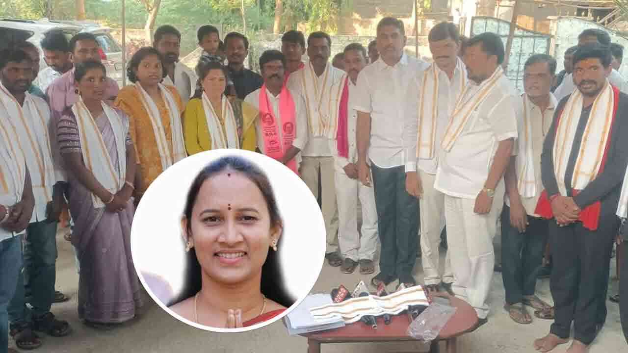 మాన‌కొండూర్ స‌ర్పంచ్ బీఆర్ఎస్ కాదా.. సర్పంచుల భర్తలవే పెత్తనాలా?